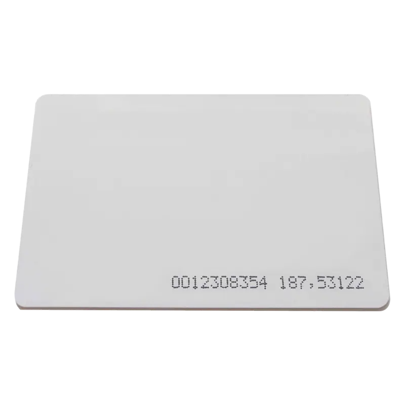 MARCA BLANCA 50XMFDS-CARD-EV3-8K-NP - Tarjeta de proximidad numerada - ID por radiofrecuencia - Memoria 8K - MF DESFire EV3 pasivo