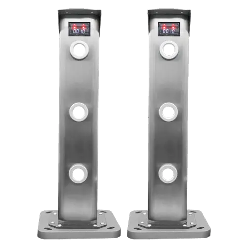 MARCA BLANCA ABL-J5003 - Detector de barrera laser - Cableado - 3 haces - Alcance máx. de detección 500 m