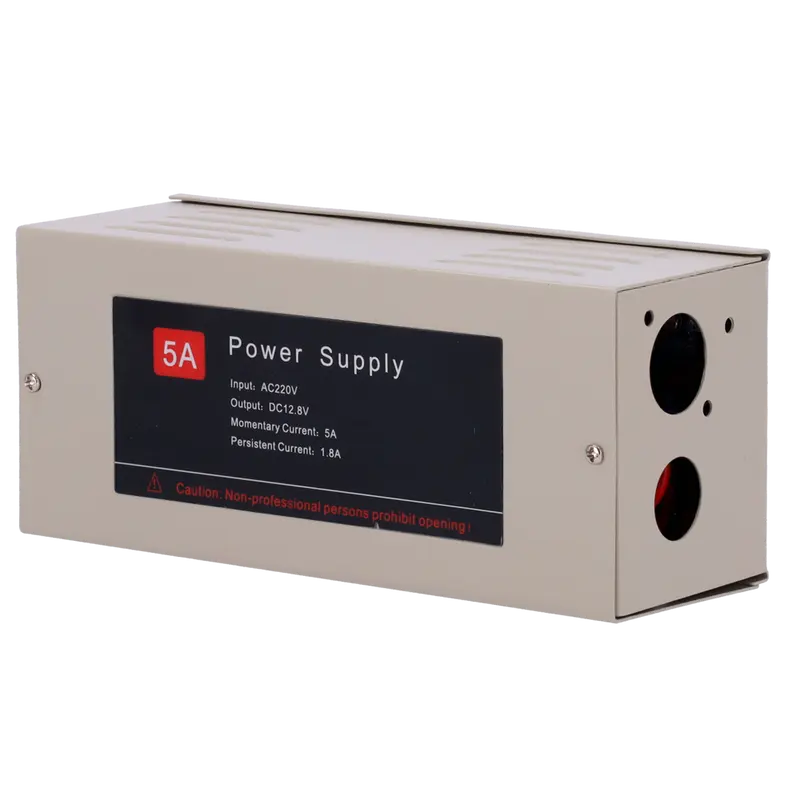 MARCA BLANCA AC-12DC2A - Alimentador para control de acceso - Configurable NO/NC - Salida DC 12.8V / 1.8A / 24W