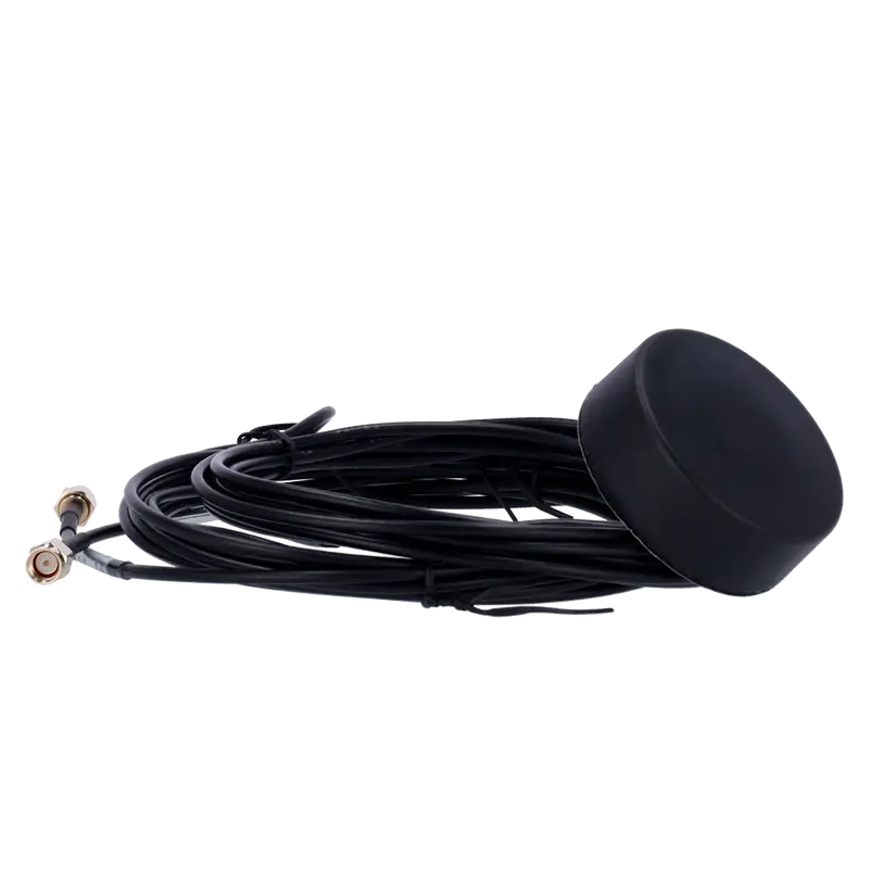 MARCA BLANCA ANT-4G-03D-G-O-ORV - Antena combo 4G y GPS para vehículos. - Frecuencia celular 4G de 698-2700 MHz.