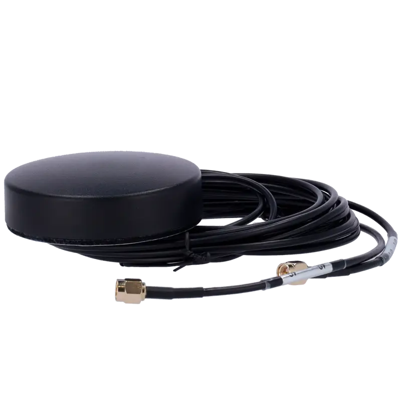 MARCA BLANCA ANT-4G-03D-G-O-ORV-ST - Antena combo 4G y GPS adhesiva. - Frecuencia celular 4G de 698-2700 MHz.