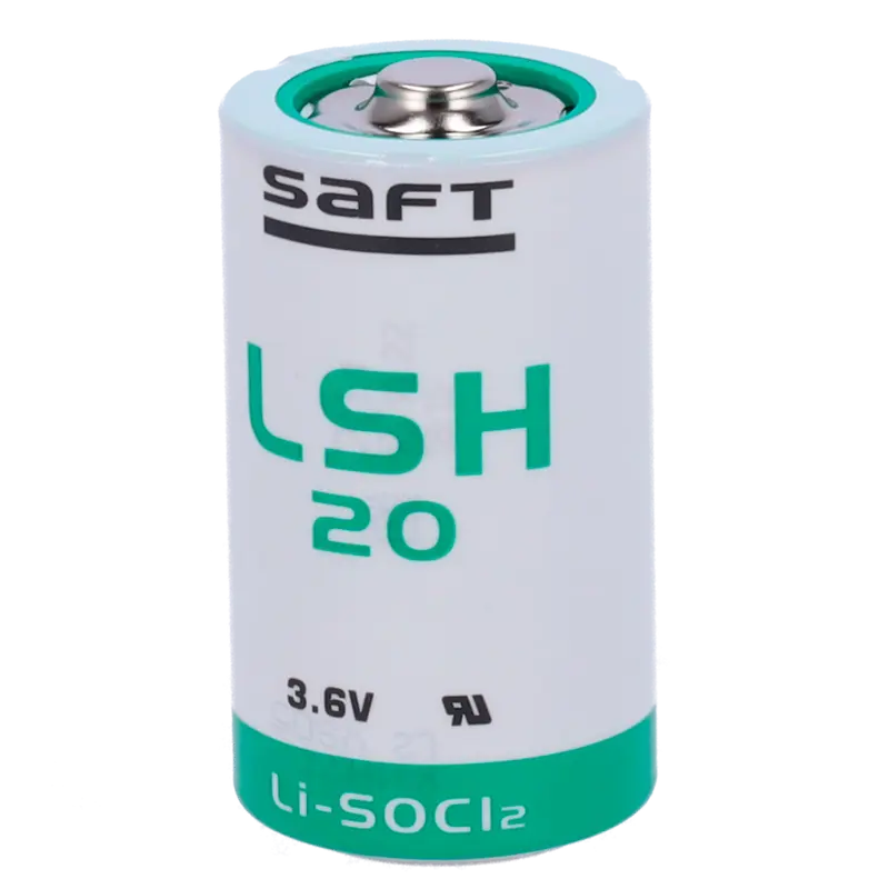 MARCA BLANCA BATT-LSH20-S - Pila LSH20 - Saft - Litio Li-SOCl2 no recargable - Tensión 3.6V - Capacidad nominal 13000mAh