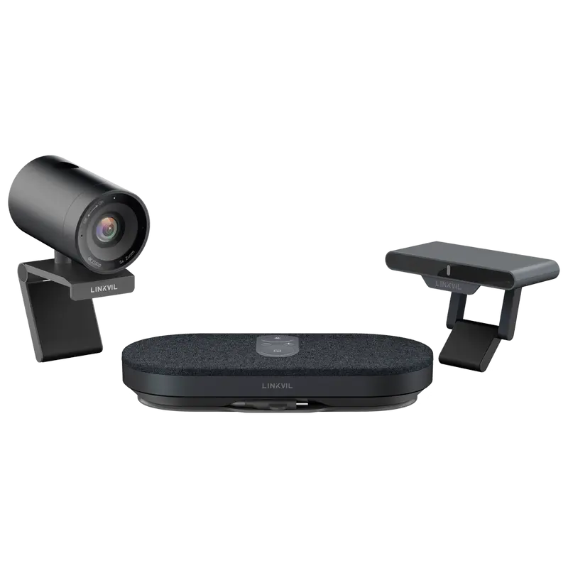 MARCA BLANCA CA400 - Cámara 4K - Micrófono-altavoz - Receptor - Transmisión inalámbrica de pantalla - Plug and play - Para salas de hasta 20m2