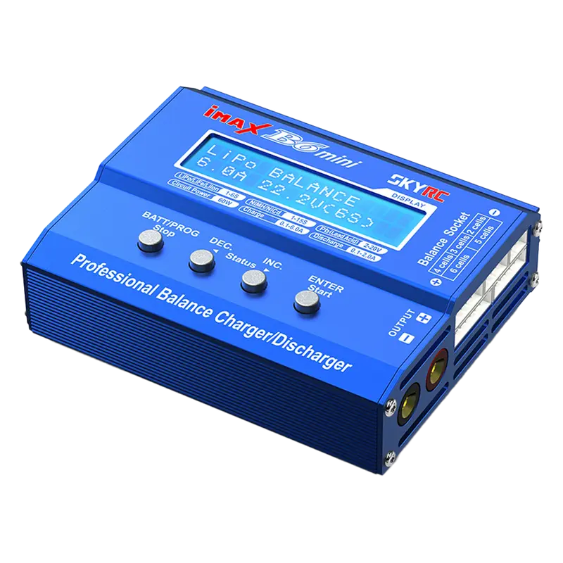 MARCA BLANCA IMAX-B6-MINICHARGER - Cargador inteligente de baterías - Para AJ-INTERNALBATTERY-RB-64V36AH