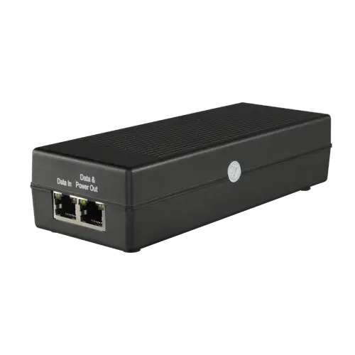 MARCA BLANCA INJ-POE-30W - Inyector PoE - Entrada/Salida RJ45 10/100/1000 Mbps - Potencia 30 W - Distancia máxima 100 m