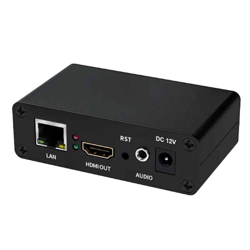MARCA BLANCA ONVIF-HDMI - Decodificador Video - Resolución hasta 1920x1080p - Codificación H.265/H.264 - Hasta 4 x Stream