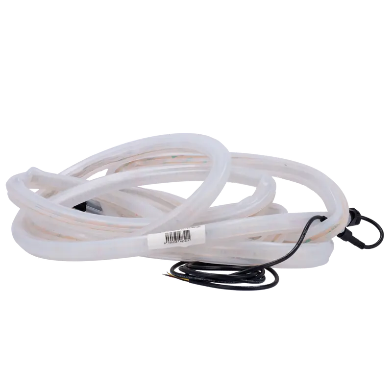 MARCA BLANCA PB-LEDBOOM-3M - Tirad LED para barrera de parking - Longitud 3 metros - Cubierta de goma - Colores verde y rojo
