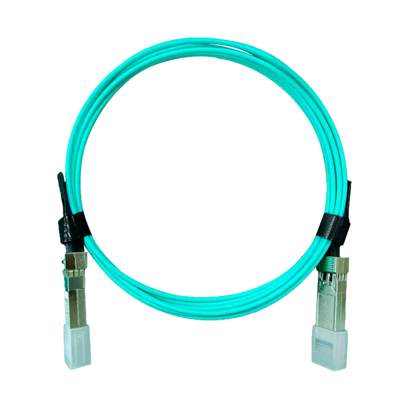 MARCA BLANCA SFP-10G-AOC-5M - Cable de conexión directa SFP+ activo - Tasa de velocidad de datos de hasta 10Gbps
