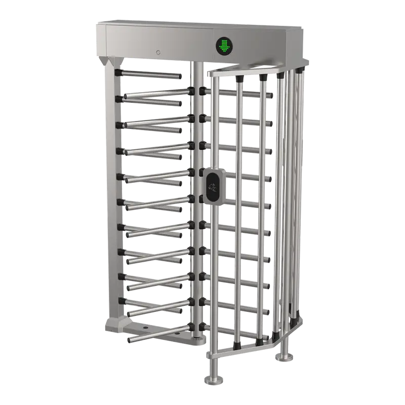 MARCA BLANCA TS-FULLHEIGHT965 - Torno de acceso bidireccional - 10 brazos rotativos desmontables - Tiempos, alarmas y modos de apertura
