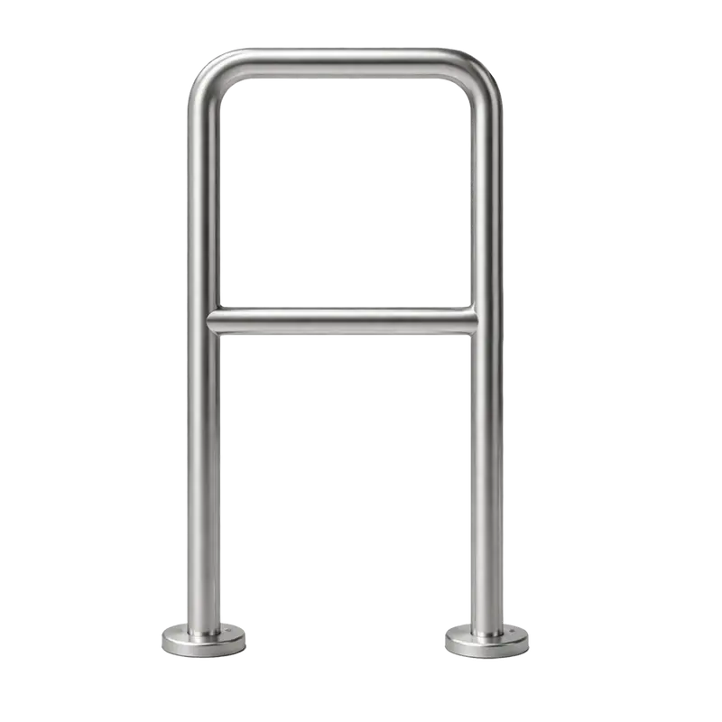 MARCA BLANCA TS-HANDRAIL-50 - Cerramiento de acero inoxidable - Compatible con tornos - Restricción del paso