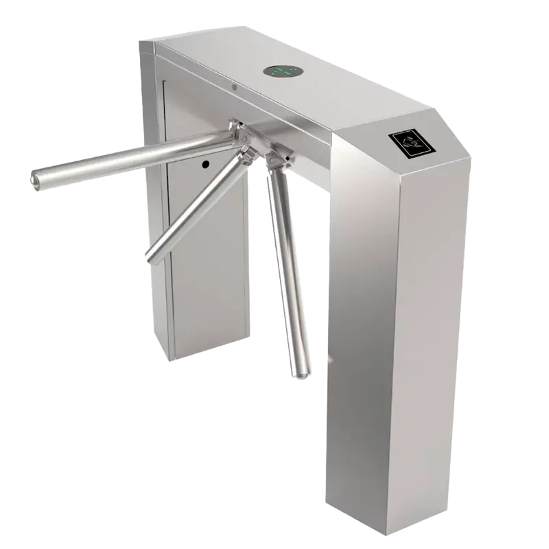 MARCA BLANCA TS-TR602-OUTDOOR-316 - Torno de acceso bidireccional - 3 brazos rotativos - Doble apoyo