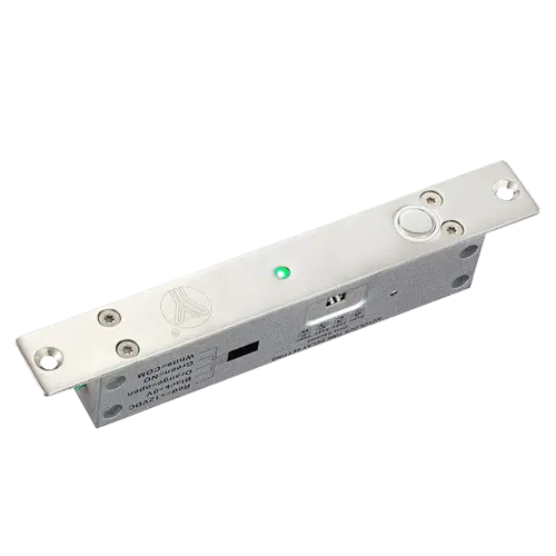 MARCA BLANCA YB-500A-LED - Cerradura de seguridad electromecánica - Modo apertura Fail Safe (NC) - Fuerza de retención 1000 kg
