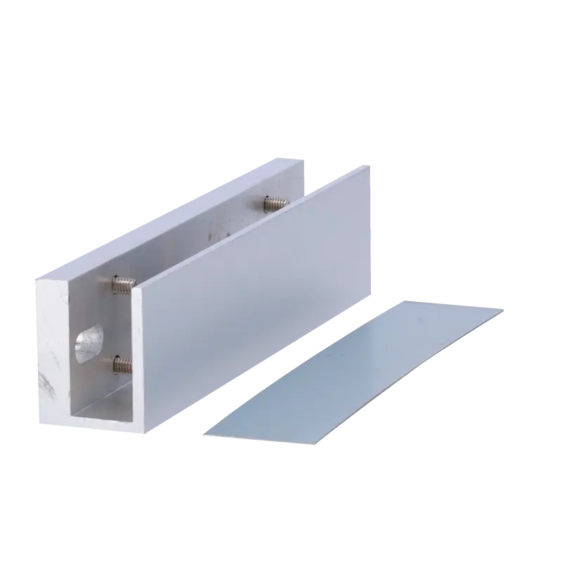 MARCA BLANCA YF-180U - Perfil en U para ventosas - Compatible con YF-180XX - Apertura tanto exterior como interior
