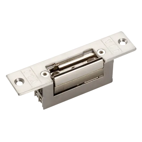 MARCA BLANCA YS-134NOS - Abrepuertas eléctrico - Instalación con gran corte del marco - Pestillo regulable - NO Fail Secure