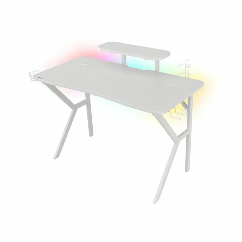 Mesa de Escritorio Gaming Gaming Genesis NDS-1802 Blanco
