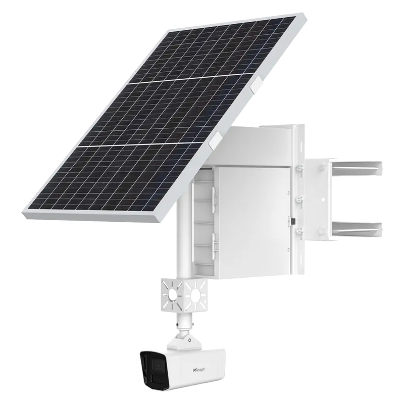 MILESIGHT MS-SP111/S90B36 - Kit Solar Cámara IP 4G - Resolución 4MP - 1/2.8" CMOS lente 2.8mm~6mm