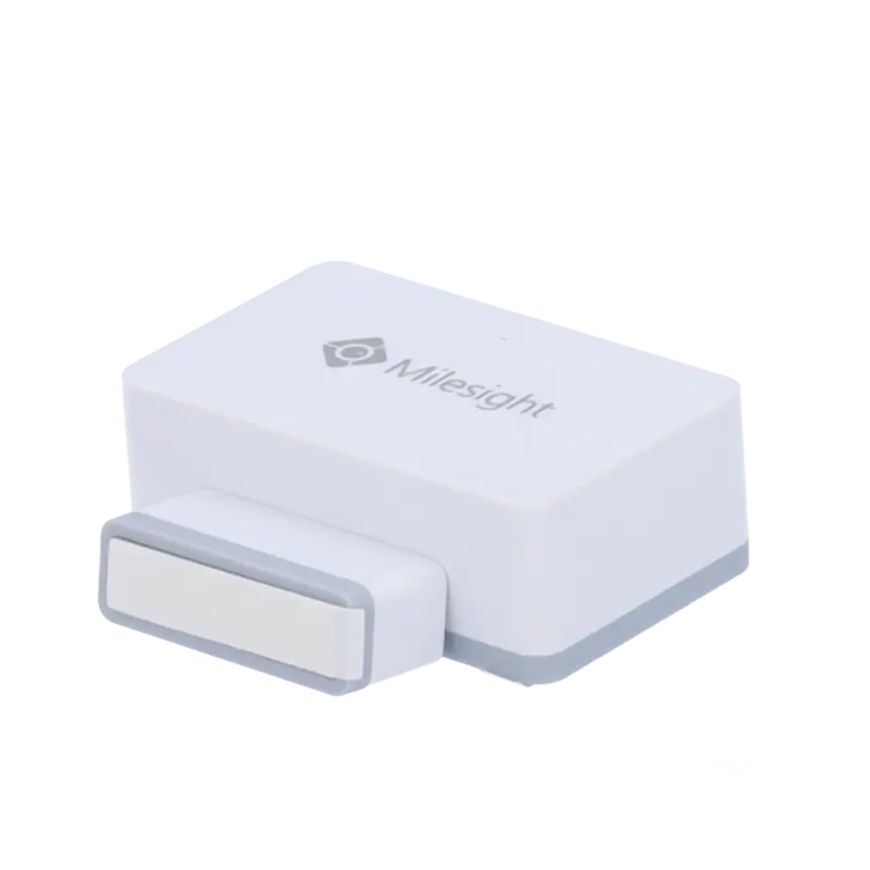 MILESIGHT MS-WS301-868M - Contacto magnético LoRaWAN - Hasta 15Km de alcance con visión directa - Instalación en puertas y ventanas