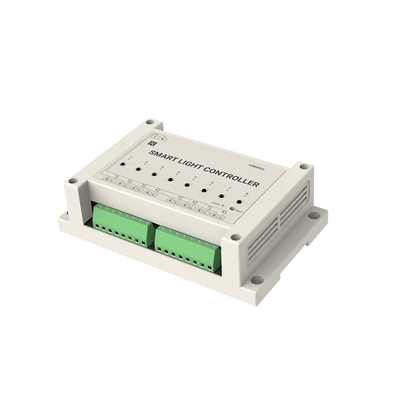 MILESIGHT MS-WS558-868M - Controlador de luces IoT LoRaWAN - Hasta 8 circuitos de luces - Medición del consumo de energía