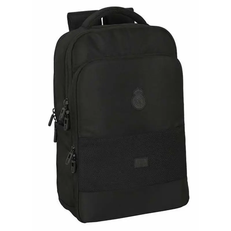 Mochila para Portátil Real Madrid C.F. Negro 29 x 44 x 15 cm