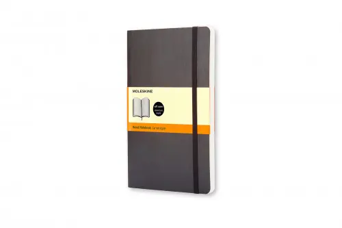 Moleskine LIBRETA CLASICA TAPA BLANDA NEGRA L (13X21CM) RAYADA MOLESKINE QP616