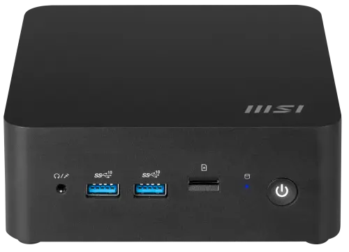 MSI CUBI NUC 1MG-237BEU PC/estación de trabajo barebone 0.84L sized PC Negro 150U Intel® SoC