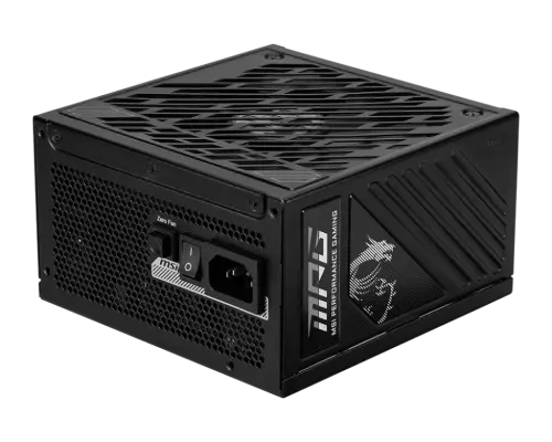 MSI MPG A1250GS PCIE5 unidad de fuente de alimentación 1250 W 20+4 pin ATX ATX Negro