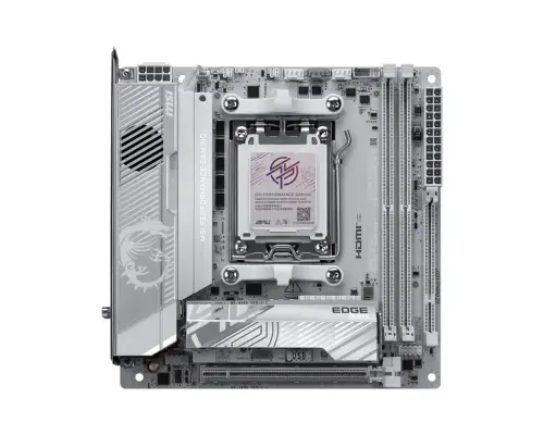 MSI PLACA MSI MPG X870I EDGE TI EVO WIFI,AMD,AM5,X870E,2DDR5,128GB,1HDMI+2DP TYPE C,2SATA3+2M.2,5GBLAN+WIFI7+BT5.4,7USB3.2,MINI-ITX