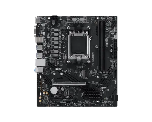 MSI PLACA MSI PRO A620AM-B EVO,AMD,AM5,A520,2DDR5,128GB,VGA+HDMI,2.5GBLAN,2SATA3+1XM.2,6USB3.2,MATX