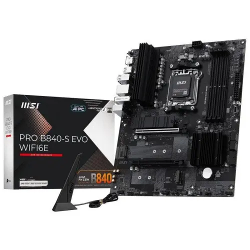 MSI PLACA MSI PRO B840-S EVO WIFI6E