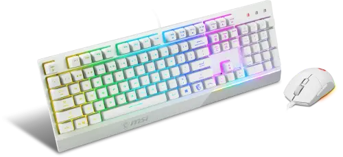 MSI TECLADO + RATON MSI VIGOR GK30 COMBO WHITE ES