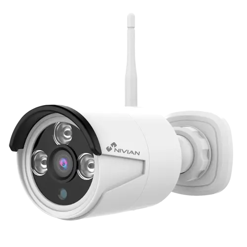 NIVIAN NV-CAM30W - Cámara para kit WiFi Nivian - Compatible con NV-KIT830W-4CAM - Resolución 3 Mpx / H.265+ - Lente 4 mm