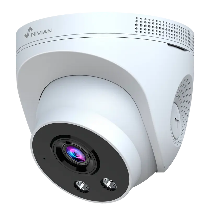NIVIAN NV-DOM30-W6 - Cámara Domo 3MP 2K - Compatible con KITS CCTV WIFI NIVIAN - Resolución 3 Mpx / H.265+ - Lente 4 mm