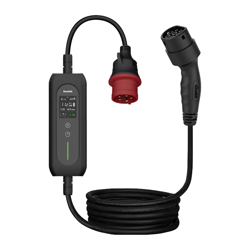 NIVIAN NVS-EVCHARGER-11KW-PORTABLE-7500 - Cargador portable para vehículos eléctricos - Potencia 11kW / 16A / Trifásica