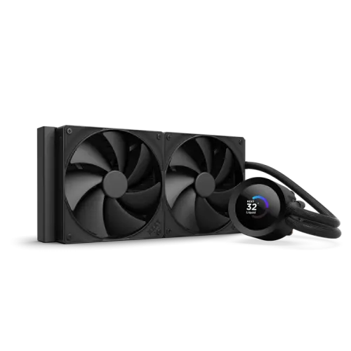 NZXT Kraken Plus 280 Procesador Sistema de refrigeración líquida todo en uno 14 cm Negro
