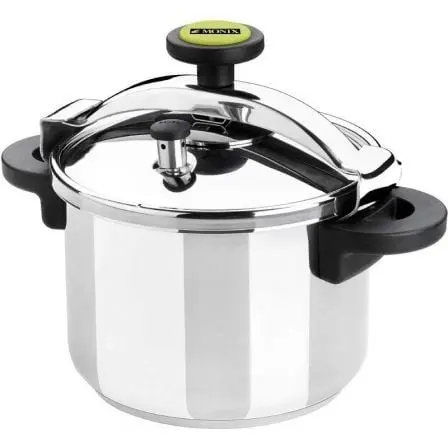 Olla a Presión Monix Classica M530001/ Ř22cm/ 4L/ Acero Inoxidable/ Apta para Inducción