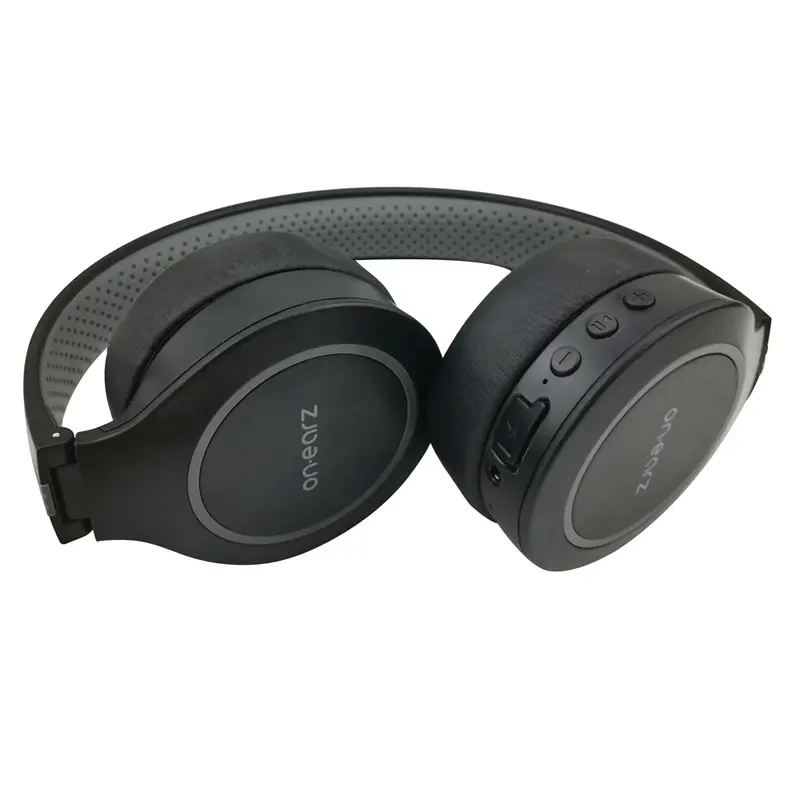 On Earz Lounge II - auriculares Bluetooth negros y grises