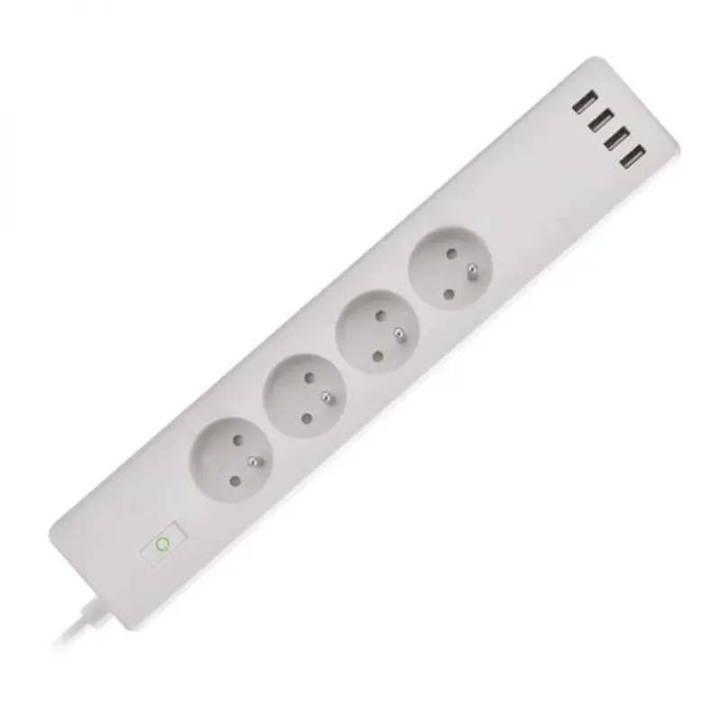 OnEarz Connect OE-OECOS4U01SP - regleta inteligente con 4 tomas y 4 USB
