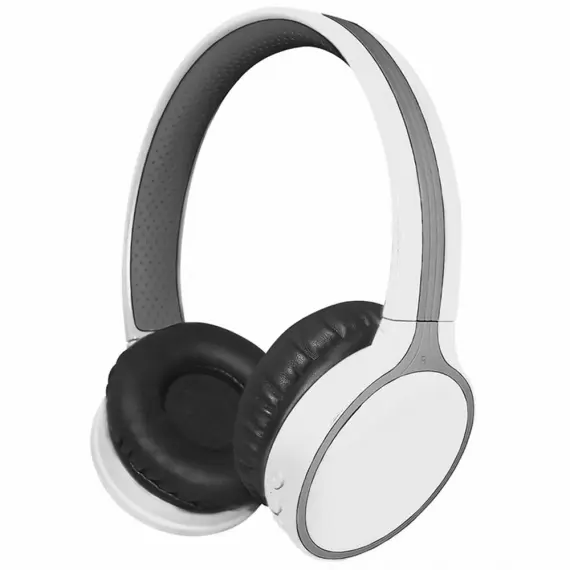 OnEarz Lounge II - auriculares Bluetooth blancos y grises