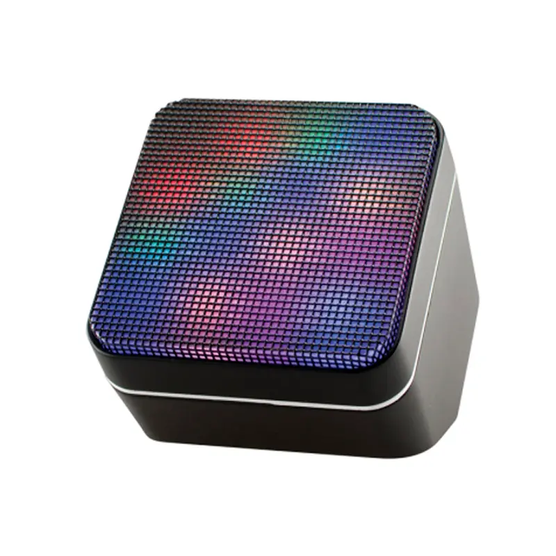 OnEarz P60 - altavoz Bluetooth negro con luces LED