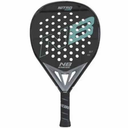 Pala de Pádel Enebe Nitro Green Junior 2024/ Verde y Negro