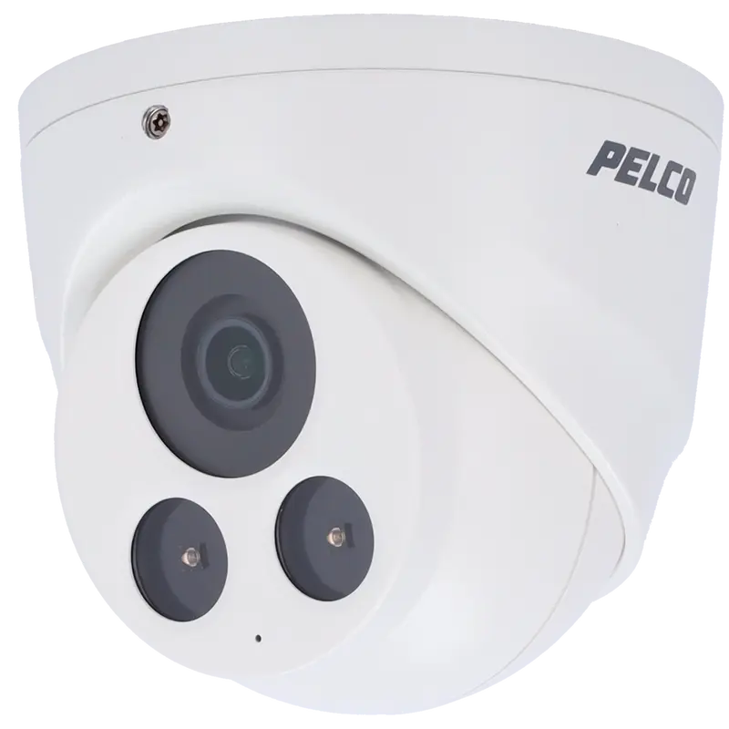 PELCO PL-IFV222-1ERS - Cámara minidomo 2Mpx IR 30m - Lente fija 2.8mm - WDR real - H265 y H264 con Pelco smart compresion