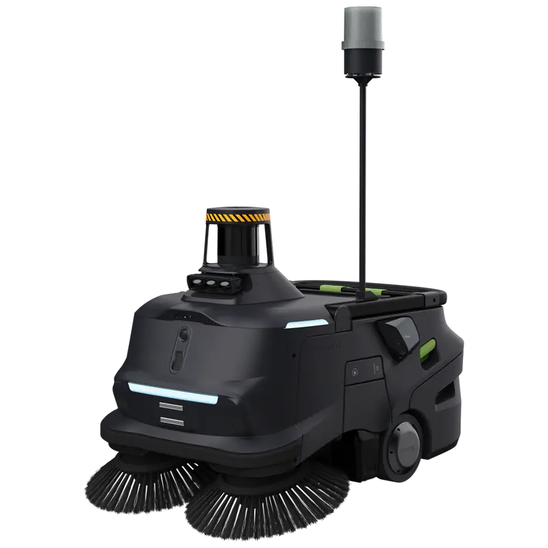 PUDU ROBOTICS PUDU-MT1-MAX - Robot barredor con percepción 3D - Funciones basadas en IA - Diseñado para entornos grandes