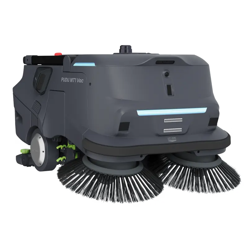 PUDU ROBOTICS PUDU-MT1 - Robot barredor - Funciones basadas en IA - Diseñado para entornos grandes - Adaptación rápida al entorno - Diseño funcional