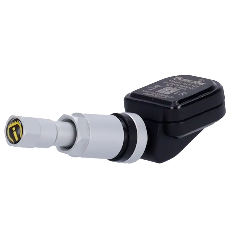 QUECLINK QL-ATP102 - Sensor de presión de neumáticos - 5 años de autonomía - Pack de 4 unidades - Alertas a tiempo real - Batería reemplazable