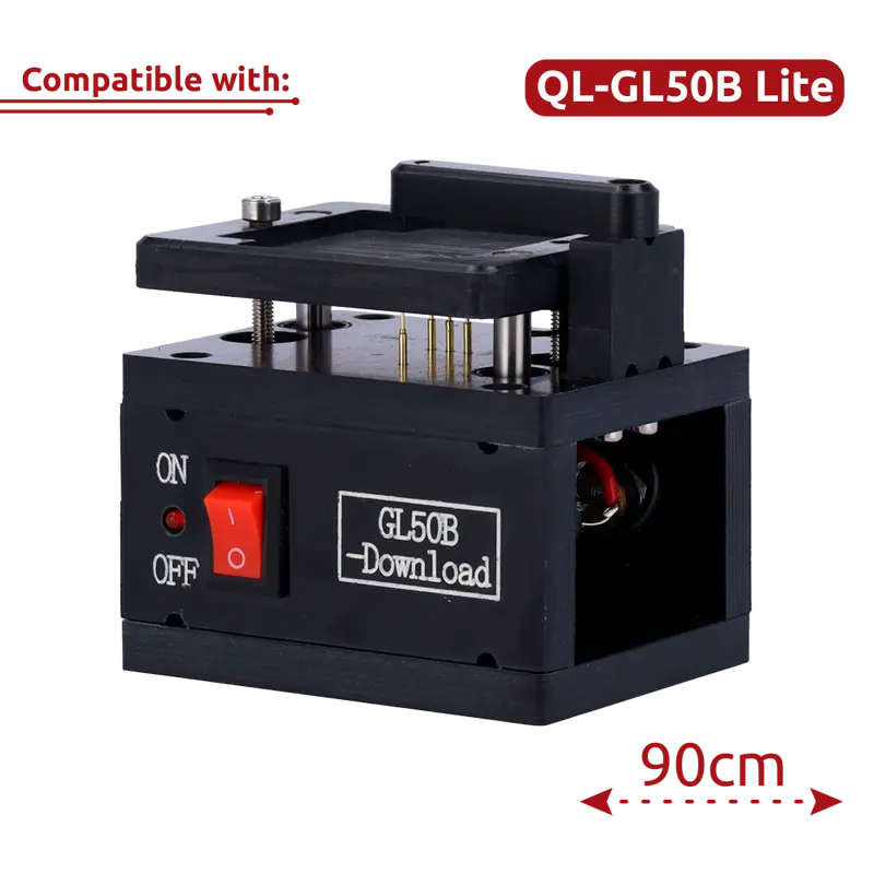 QUECLINK QL-GL50B-DK - Herramienta de configuración - Cable 90cm - Compatible con QL-GL50B Lite - Alimentador 4.2V DC 2A