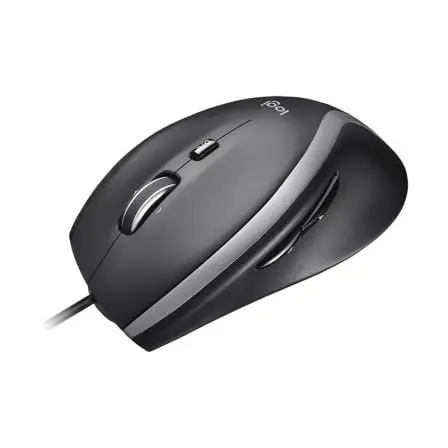 Raton Logitech M500S/ Hasta 4000 DPI/ Negro