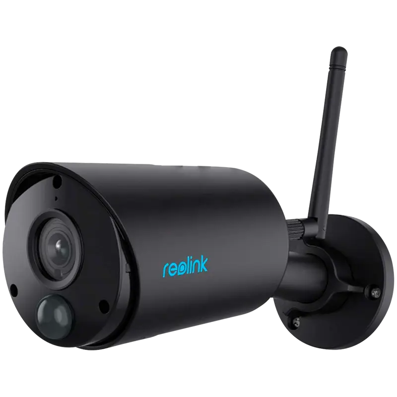 REOLINK RL-ARGUS-B320-B - Reolink Camara WiFi a Batería - 3MP (2304 x 1296) / Sirena - Detección PIR Humanos / Vehículos - WiFi 2.4GHz