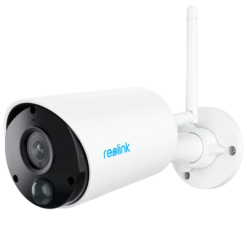 REOLINK RL-ARGUS-B320-W - Reolink Camara WiFi a Batería - 3MP (2304 x 1296) / Sirena - Detección PIR Humanos / Vehículos - WiFi 2.4GHz