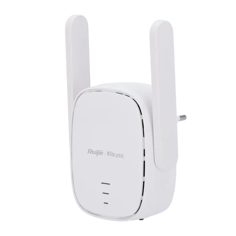 REYEE RG-EW300R - Reyee Wi-Fi Extender - 1 Puerto RJ45 10/100Mbps - Wi-Fi 4 2x2 Banda 2.4GHz - Gestión Remota a través de Cloud