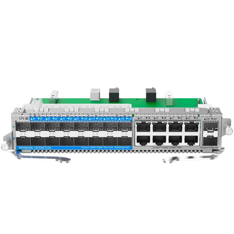 REYEE RG-MF6000M-16FS8GT2XS - Reyee E-Lighten Line Card - Tarjeta de Interfaces para Switch modular - Compatible con RG-NBF6002M